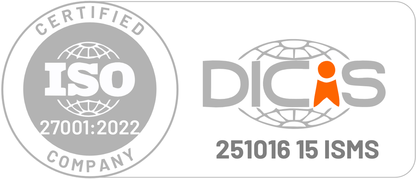 ISO 27001:2022 zertifiziert